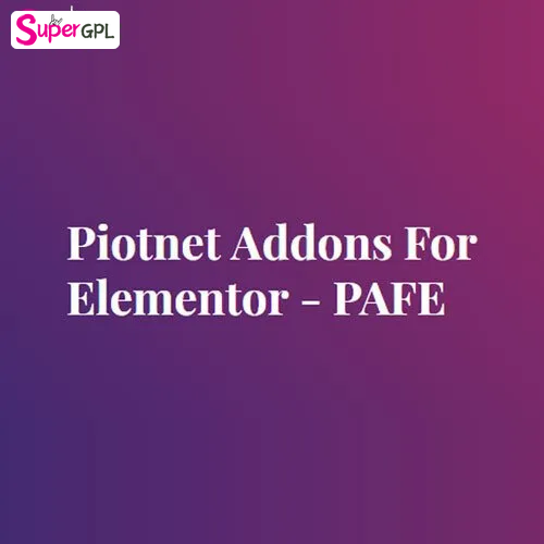 piotnet addons for elementor pro supergpl 1 1