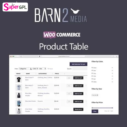 woocommerce product table supergpl 1 1