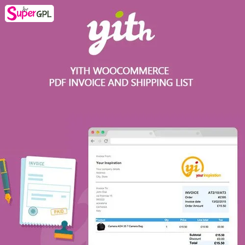 yith woocommerce pdf invoice and shipping list premium supergpl 1 1