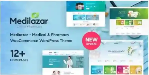 Medilazar Theme Pharmacy Medical WooCommerce WordPress Theme