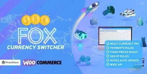 FOX GPL  – WooCommerce Currency Switcher Professional – Multi Currency [WOOCS]