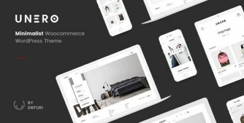 Unero Theme GPL Minimalist AJAX WooCommerce WordPress Theme